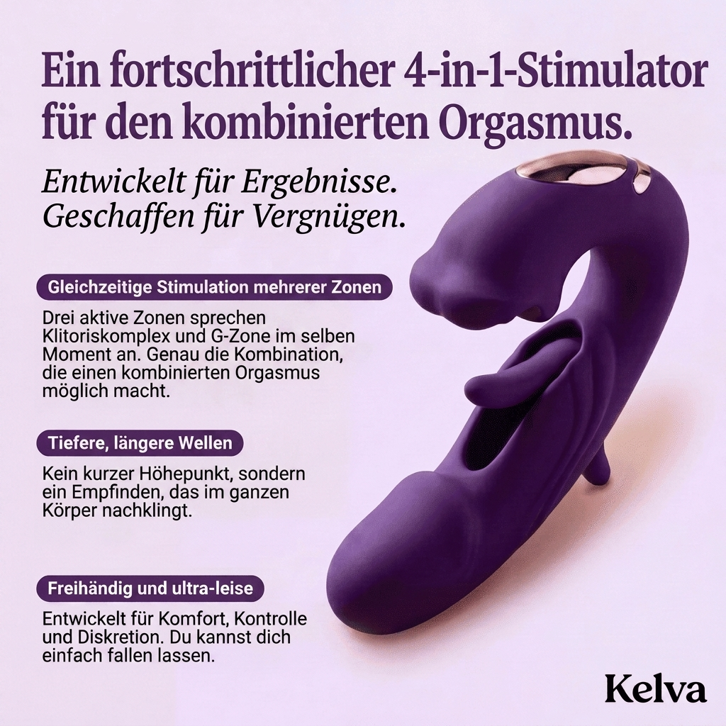 Kelva Vita™ 4-in-1 Orgasmus-Aktivator